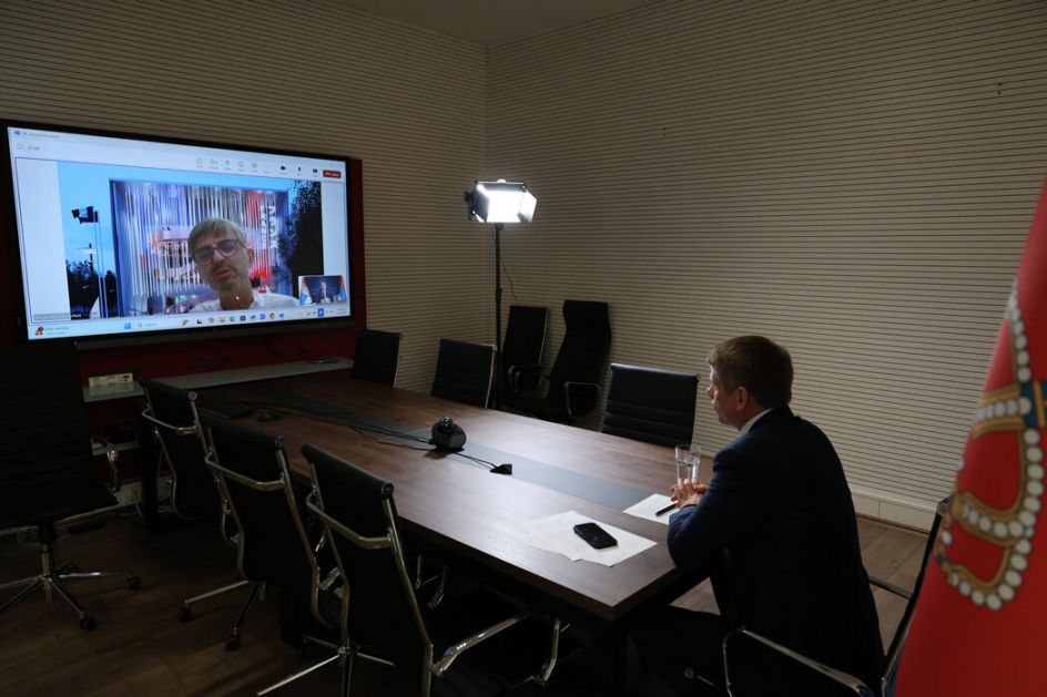 Gujon i direktor francuske državne kompanije za izložbe o pripremama za Ekspo 2027