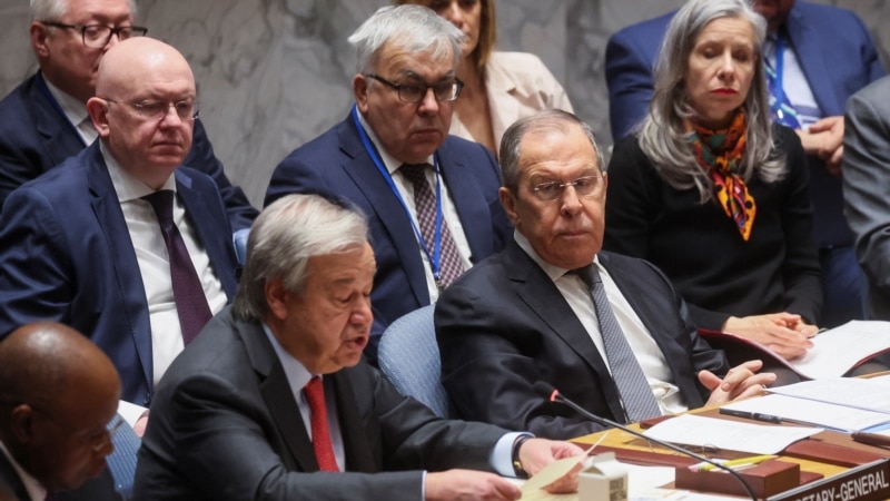 Gutereš i zapadne zemlje kritikovali Rusiju na sjednici kojom je predsjedavao Lavrov 
