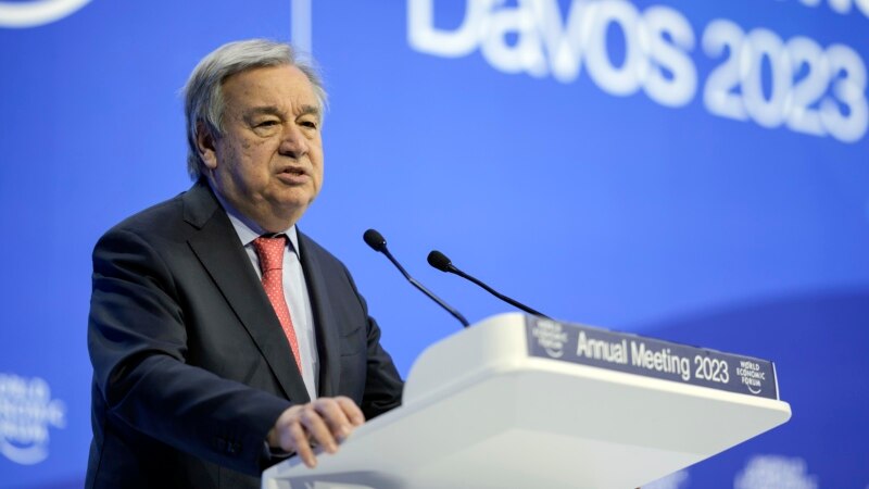 Gutereš u Davosu: Svet u žalosnom stanju