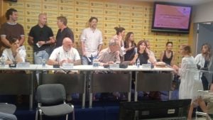 Gužva u Medija centru na konferenciji povodom imenovanja Dragoslava Bokana
