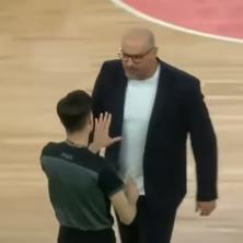 HAOS U LJUBLJANI: Prekaljeni crnogorski trener jurio da prebije sudiju (VIDEO)
