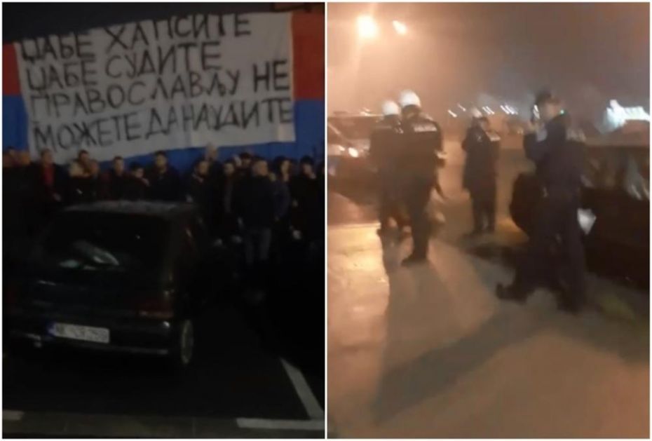 HAOS U PODGORICI: Građani branili srpsku trobojku, policija ih zasula suzavcem i šok-bombama! (VIDEO)
