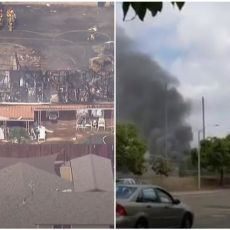 HAOS U SAN DIJEGU! Srušio se avion u zoni škole, dve kuće potpuno uništene, ima povređenih! (VIDEO)