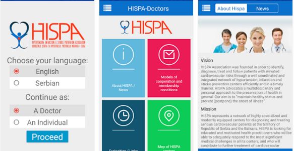 HISPA – prva srpska aplikacija namenjena edukaciji o kardiovaskularnim bolestima
