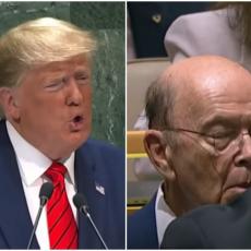 HIT! Američki ministar zaspao za vreme Trampovog govora u UN (VIDEO)