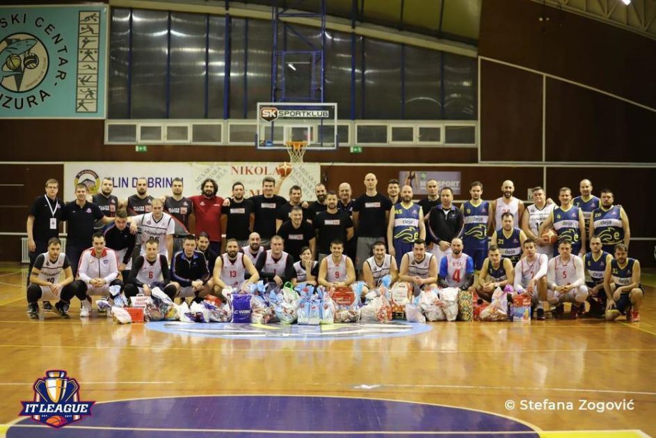 HUMANOST POD OBRIČIMA: Akteri košarkaške IT Lige obradovali mališane s Kosova i Metohije!