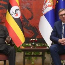 HVALA MU ŠTO PODRŽAVA NAŠ SUVERENITET I TERITORIJALNI INTEGRITET: Vučić dočekao predsednika Ugande: Afrika postaje jedno od najvećih i najvažnijih tržišta na svetu