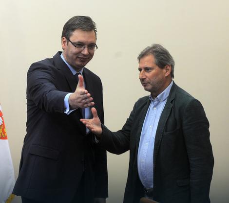 Han: Vučić kao premijer već pokazao da je evropski put strateški cilj Srbije