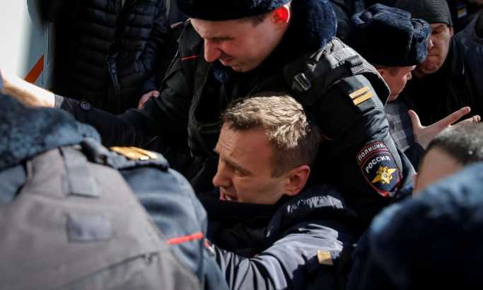 Haos u Moskvi, uhapšen Putinov protivnik (VIDEO)