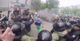 Haos u Ukrajini: Napadnuti učesnici Besmrtnog puka VIDEO