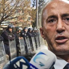 Haradinaj progovorio o prekidu dijaloga, pa UPERIO PRSTOM u nju! Zločinac traži krivce, jer MU NE IDE