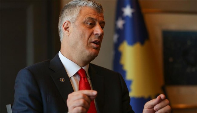 Hashim Thaci pozvao EU i NATO da upozore Srbiju da prestane sa huškanjem novog konflikta na Kosovu
