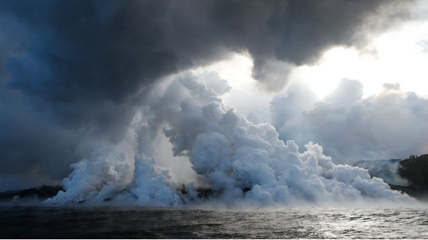 Havaji,  turisti povređeni zbog erupcije vulkana
