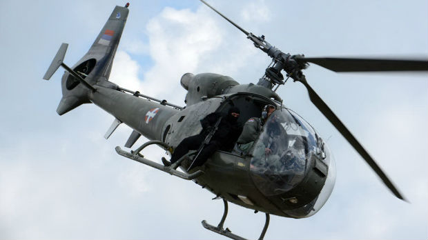 Helikopter gazela oštećen tokom obuke, članovi posade bez težih povreda