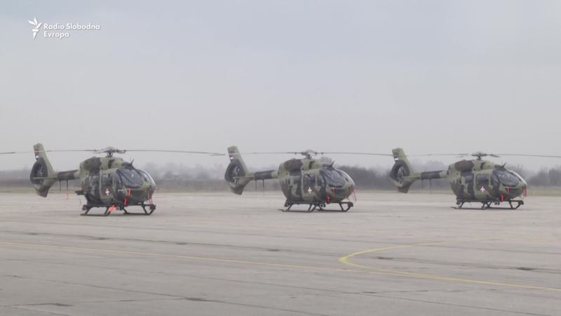Helikopteri Mi-35 i H-145 prvi put u Srbiji