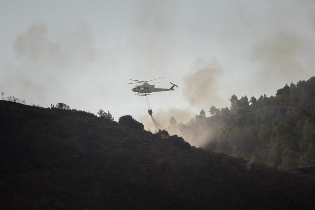 Helikopteri u vazduhu: Veliki požar kod Ljubljane