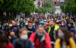 
					Hiljade biciklista protestovali protiv vlade u Sloveniji 
					
									