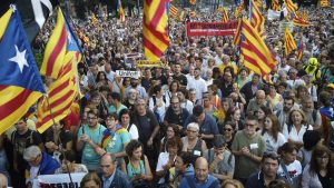 Hiljade na protestima u Kataloniji povodom godišnjice referenduma o secesiji