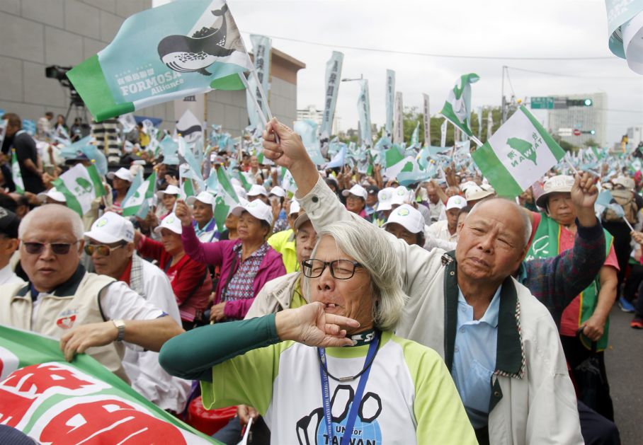 Hiljade pristalica nezavisnosti na protestu na Tajvanu