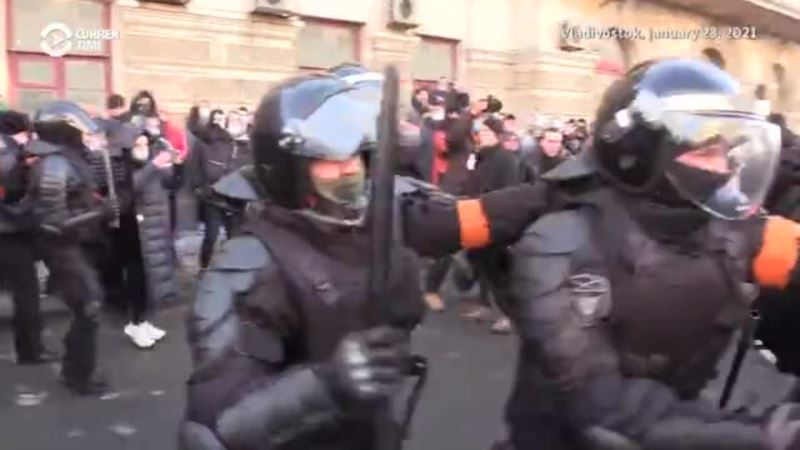 Hiljade prkose represiji na Dalekom istoku Rusije kako bi podržali Navaljnog