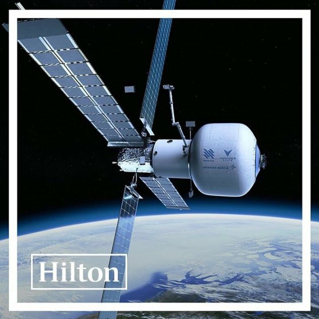 Hilton dizajnira hotelske sobe za astronaute i turiste u svemiru