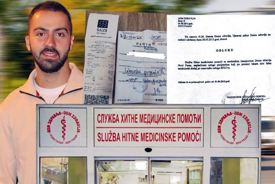 Hitna pomoć u Novom Pazaru počela da naplaćuje preglede – građani u šoku
