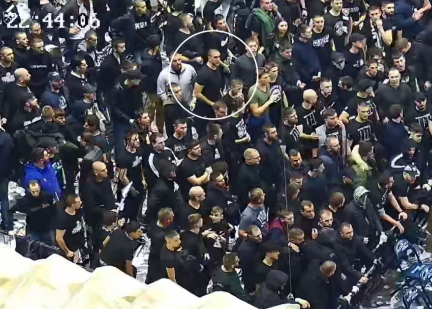 Hitno saopštenje Partizan: „Zabranjen ulazak u „Arenu“ navijaču koji je gađao sopstvene igrače!“