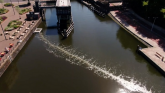Holandija i životna sredina: Kako mehurići čiste plastiku iz reke