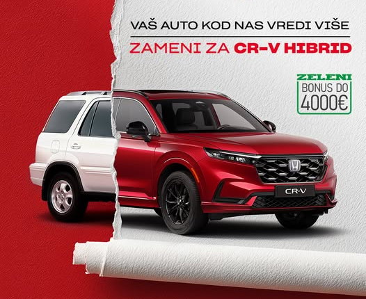 Honda Zeleni bonus do 4.000 evra