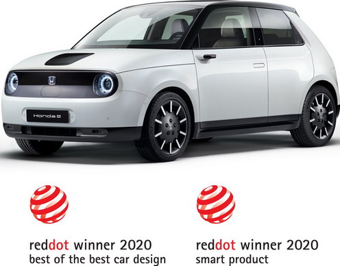 Honda osvojila tri „Red Dot“ nagrade za dizajn, uključujući i „Best of the Best“ za Hondu e