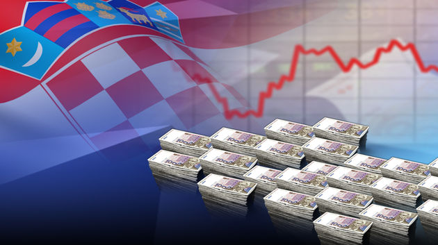 Hrvatska: Inostrani dug do kraja godine pada na manje od 80 posto BDP-a