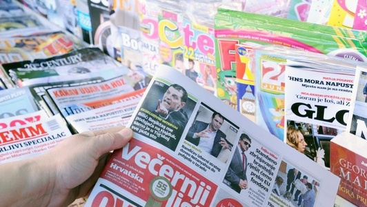 Hrvatska: Novine se sve manje prodaju, pad prihoda i od oglašavanja