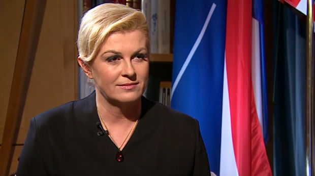 Hrvatska predsednica: Nameću nam nekakav teret ustaštva i fašizma