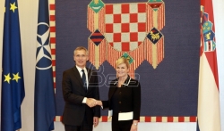 Hrvatska predsednica za podršku evropskom putu Beograda i Prištine