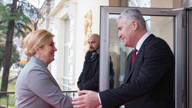 Hrvatska predsjednica pozvala da se investira u BiH