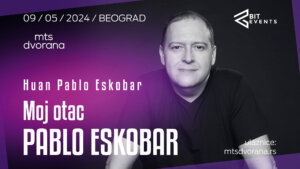 Huan Pablo Eskobar, sin Pabla Eskobara, održaće predavanje u Beogradu