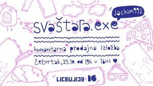 Humanitarna izložba „Svaštara.exe“ 25. oktobra u Šesn’estici