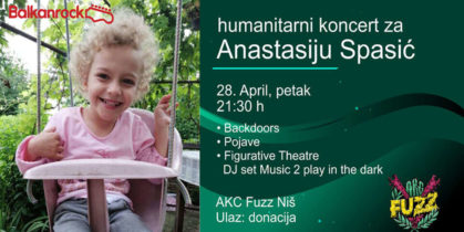 Humanitarni koncert za malu Anastasiju