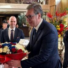 Hvala našim ruskim domaćinima na veličanstvenom dočeku! Vučić objavio kako je dočekan u Moskvi (FOTO)