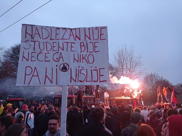 I niški studenti za Vidovdan u Beogradu: muke sa prevozom, ali jedan cilj – raspisivanje izbora