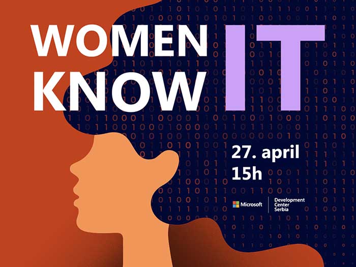 I žene znaju IT! Pridružite im se 27. aprila
