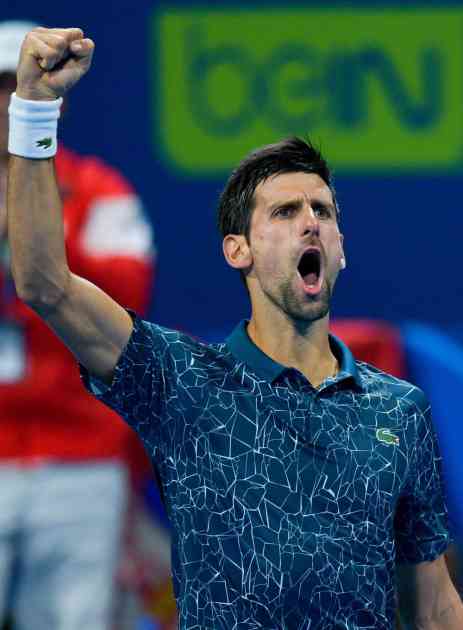 IDEMO BREEEEEEE: Pogledajte Novakov šampionski urlik posle preokreta i velike pobede na turniru u Dohi! (VIDEO)
