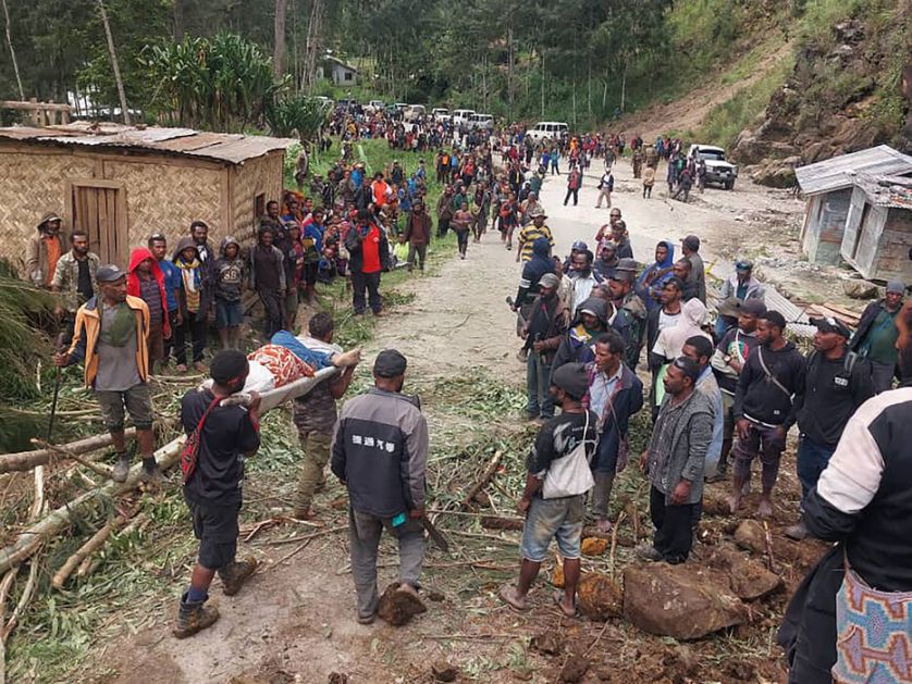 IOM: Nova procena da je više od 670 ljudi poginulo u klizištu u Papui Novoj Gvineji