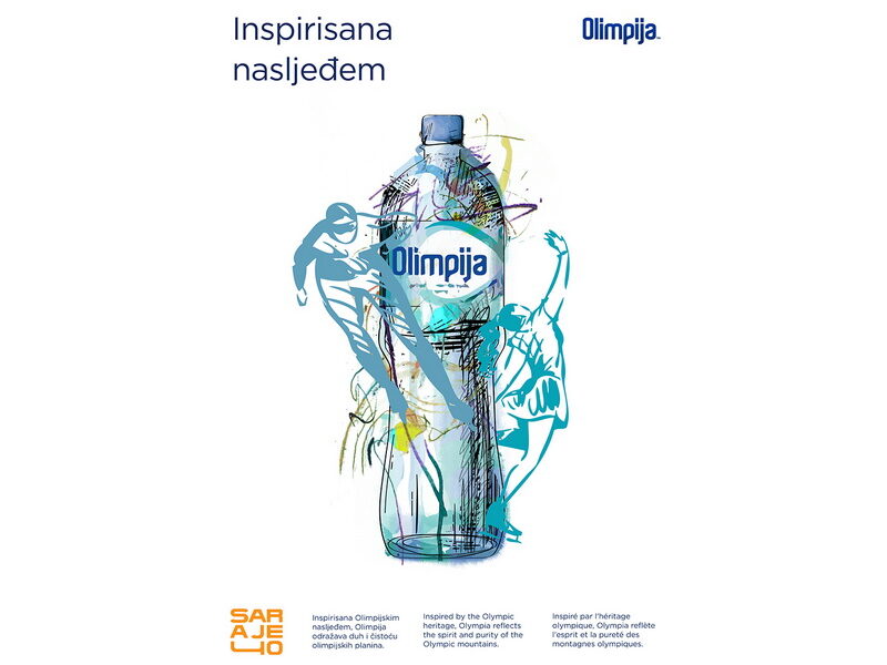 [ISTAKNUTI KOMUNIKACIJSKI PROJEKTI] MCCANN SARAJEVO: „Inspirisana naslijeđem“ za brend Olimpija, Coca-Cola