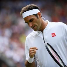ISTORIJA NA VIMBLDONU: Japanac namučio Federera, a onda se Rodžer NALJUTIO i dodao gas!