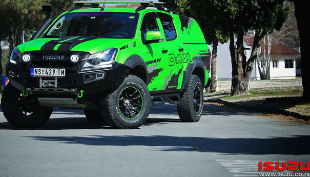 ISUZU D-Max Green Monster – novi projekat TRIO Motorsa