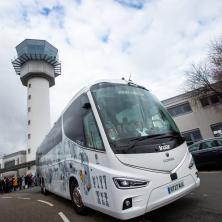 IZBEGNUTA TRAGEDIJA: Autobus sa fudbalerima Reala imao sudar na autoputu u Nemačkoj