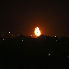 IZRAEL NAPAO DAMASK! Rakete lete ka Haifi? Sirijska PVO žestoko brani prestonicu, o toku je VAZDUŠNI NAPAD (VIDEO)