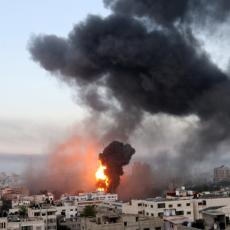 IZRAELSKI AVIONI IZVELI ŽESTOK UDAR: Bombardovana zgrada vojnoobaveštajne službe Hamasa