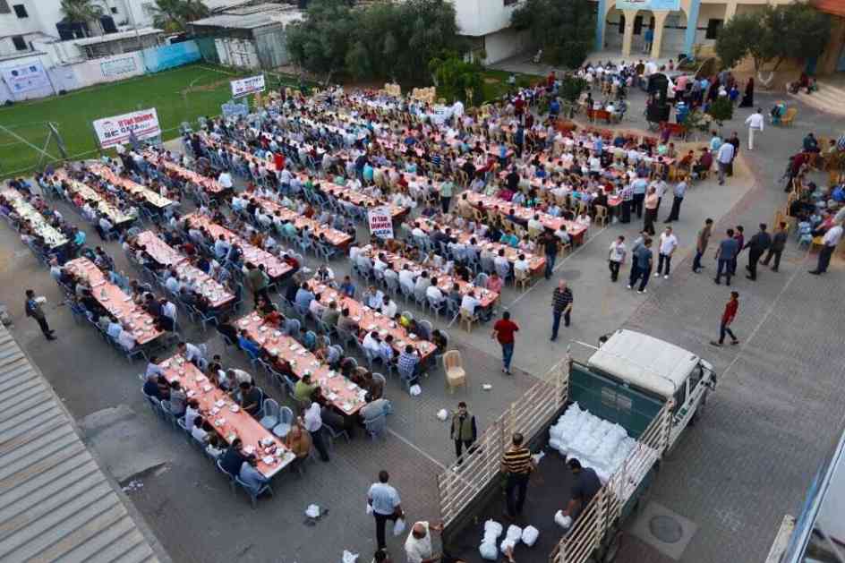 Iftar na otvorenom u Gazzi